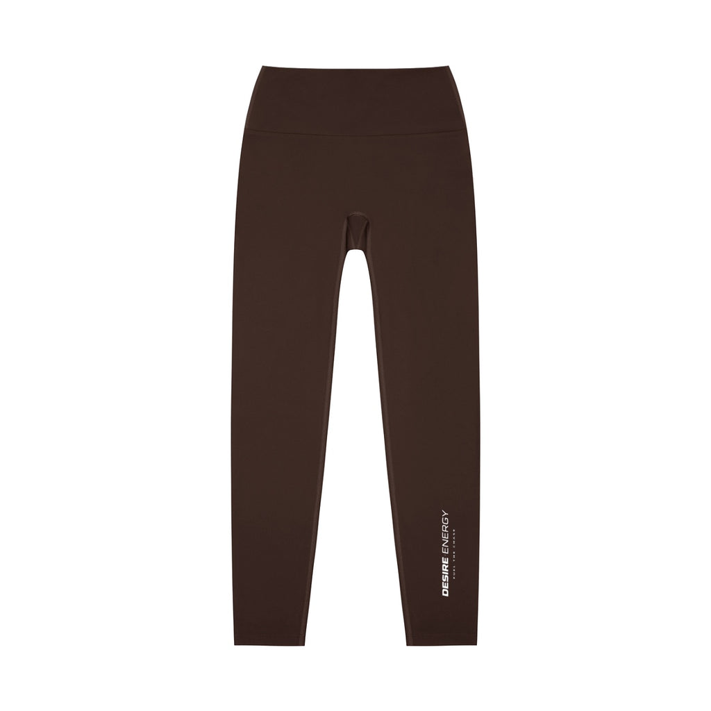 DESIRE ENERGY HIGH WAISTED LEGGINGS BRWN
